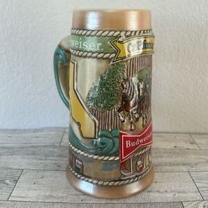 Vintage Budweiser Limited Edition California Stein